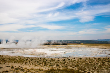 Yellowstone National Park UNESCO World Heritage geysers this must-see during your vacation in America mustsee