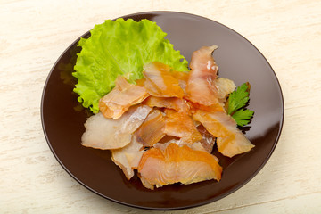 Smoked catfish fillet
