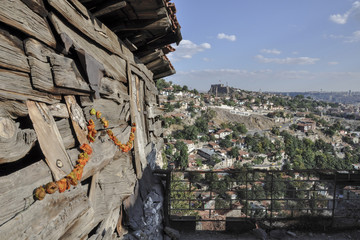 Ankara, with a view to the castle and the modern citiy
