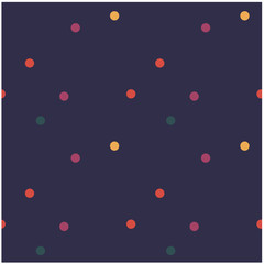 Funny little dots seamless pattern. Design for print, fabric, textile. Seamless wallpaper