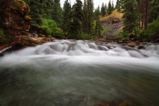 Ousel Falls in Big Sky 