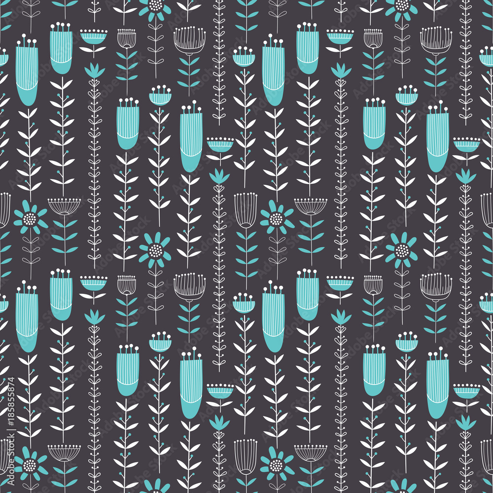 Poster Seamless vector pattern