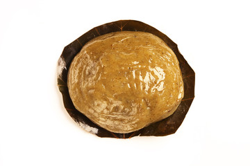 Taiwan's hakka  traditional cuisine - steam mugwort cakes