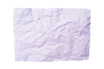 crumpled paper background.