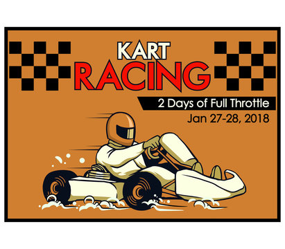 Kart Racing Poster