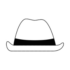 cowboy hat isolated icon