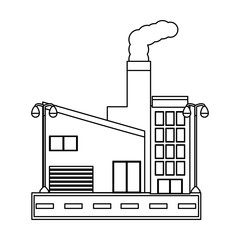 industrial building icon
