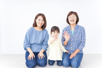 Friendly family image