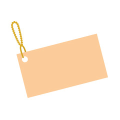 shopping tag isolated icon
