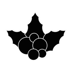 christmas leafs decorative frame