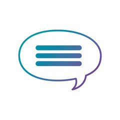 speech bubble isolated icon vector illustration design