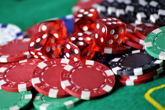 An concept Image of a Casino gambling