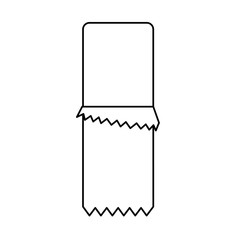 chocolate bar snack sweet open vector illustration