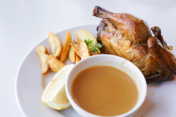 rotisserie chicken image