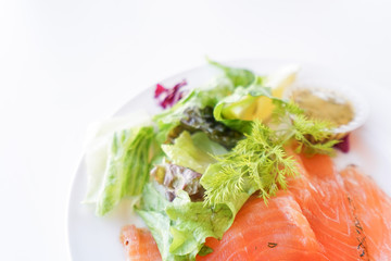 salmon salade image