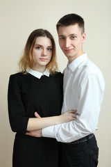 Young couple in love