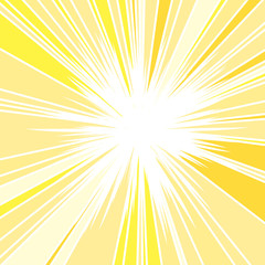 Hot and Glittering Summer Sun