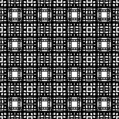 Black and White Seamless Ethnic Pattern. Vintage, Grunge, Abstract Tribal Background for Textile Design, Wallpaper, Surface Textures, Wrapping Paper