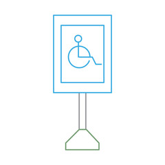 information road sign design