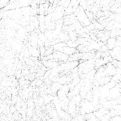 Grunge texture. Crumpled paper light background. Black and white vector template.
