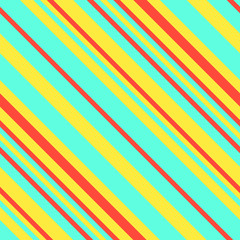 Seamless Memphis Graphic Retro Pattern with Neon Diagonal Stripes