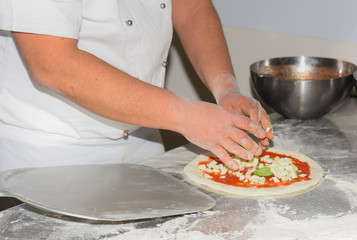 Obraz na płótnie Canvas Pizza napoletana
