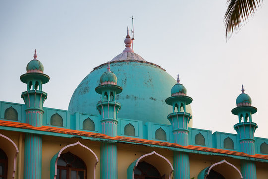 Odayam Juma Masjid Mosque at Varkala beach, Kerala, India