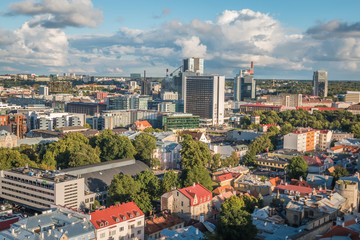 Obraz premium New district of Tallinn