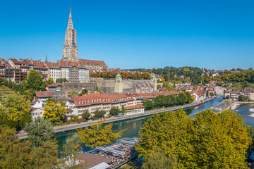 Fototapeta na wymiar City of Bern Switzerland