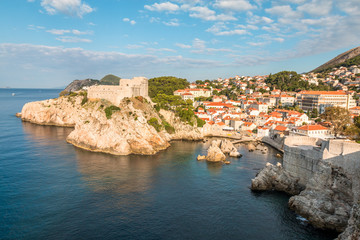 Fototapeta na wymiar Walls of Dubrovnik