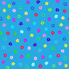 Floral pattern. Texture for wallpaper, fills, web page background.