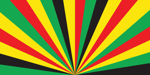 sunburst ray vector colored pattern with red, green, yellow diagonal line, stripes background illustration. Vector illustration for design, banner, card, poster.