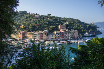 Blick auf Portofino