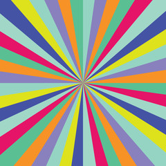 sunburst ray vector colored pattern diagonal line, stripes background illustration. Vector illustration for design, banner, card, poster.