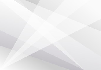 Abstract White and gray color technology modern futuristic background, vector illustration