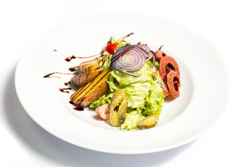 salad with vegetables