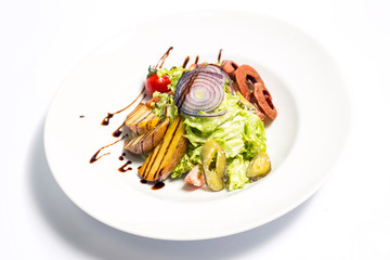 salad with vegetables