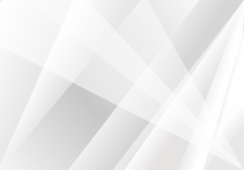 Abstract White and gray color technology modern futuristic background, vector illustration