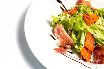 salad with vegetables