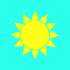 Sun vector illustration