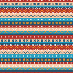stripes pattern background texture in aqua blue, apricot and dark red