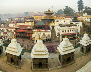 Background of Pasupatinath temple the famous hindu's temple in Kathmandu Nepal