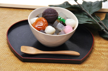 白玉あんみつ