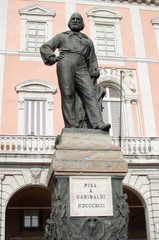 Statua di Garibaldi a Pisa