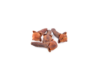 clove on white background
