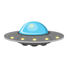 Ufo Flat Design Icon - 185904418