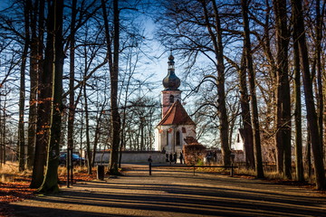 old small church in Czech republic