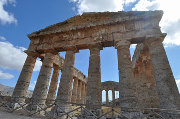 Fototapeta premium Doric temple in Segesta