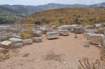 Ruins in Segesta