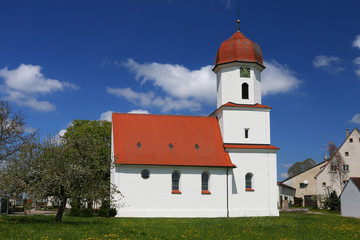 Kirche in Birkenzell, Bayern, Deutschland
